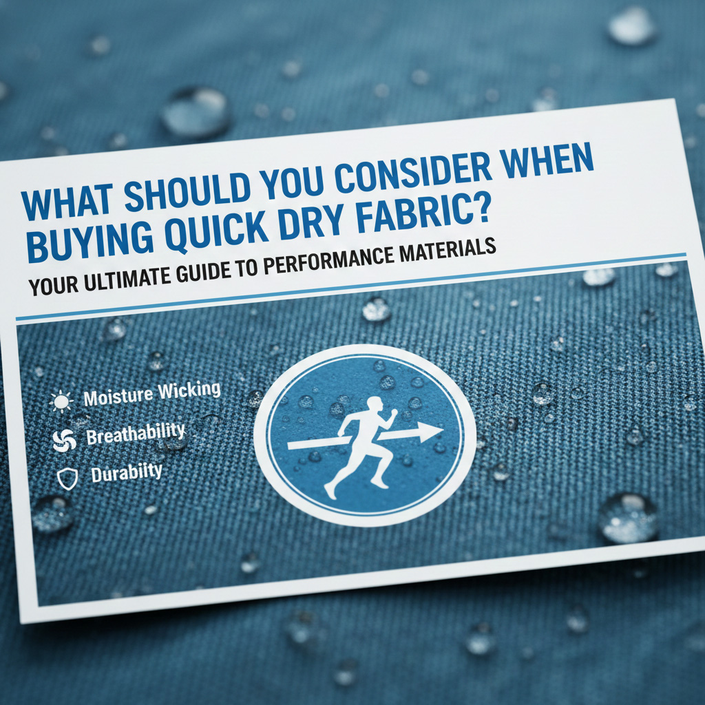 На что следует обратить внимание при покупке быстросохнущей ткани?