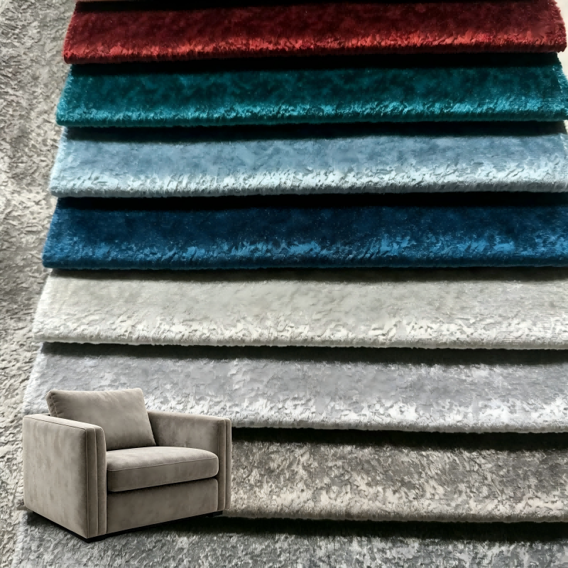 Ваш диван заслуживает внимания. Сияющая бархатная ткань.