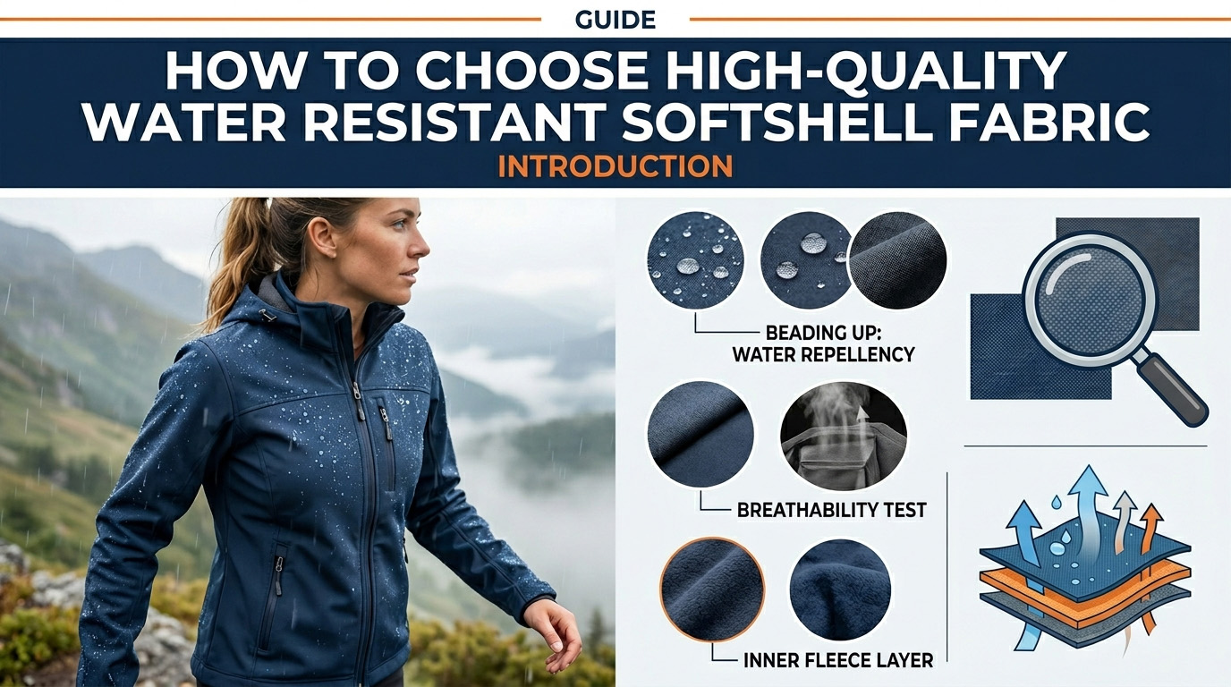 Как выбрать качественную водостойкую ткань Softshell