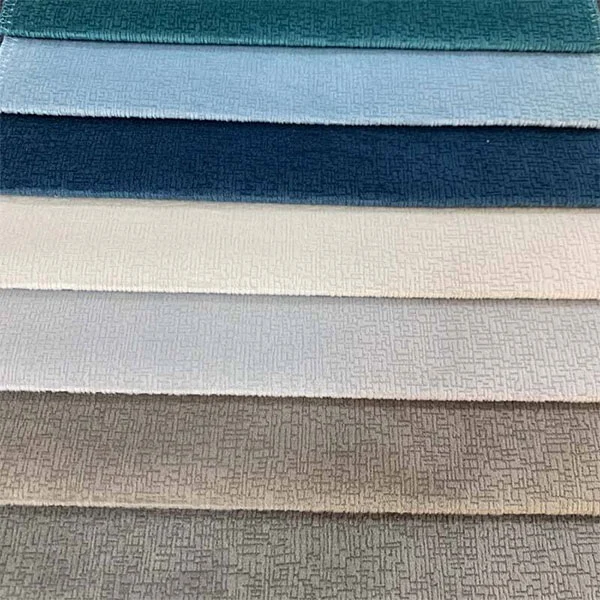 Простая однотонная диванная ткань из синели