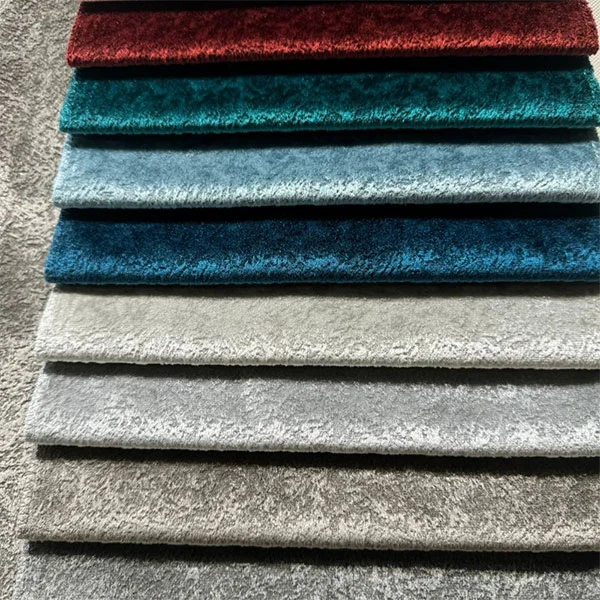 Сияющая бархатная диванная ткань