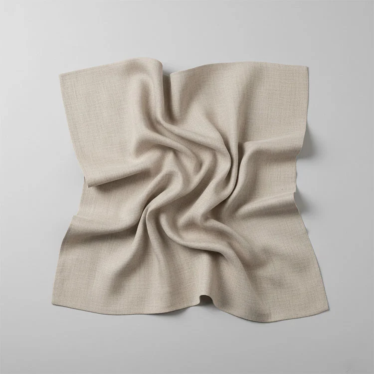 Чистая льняная ткань без морщин Чистая льняная ткань без морщин